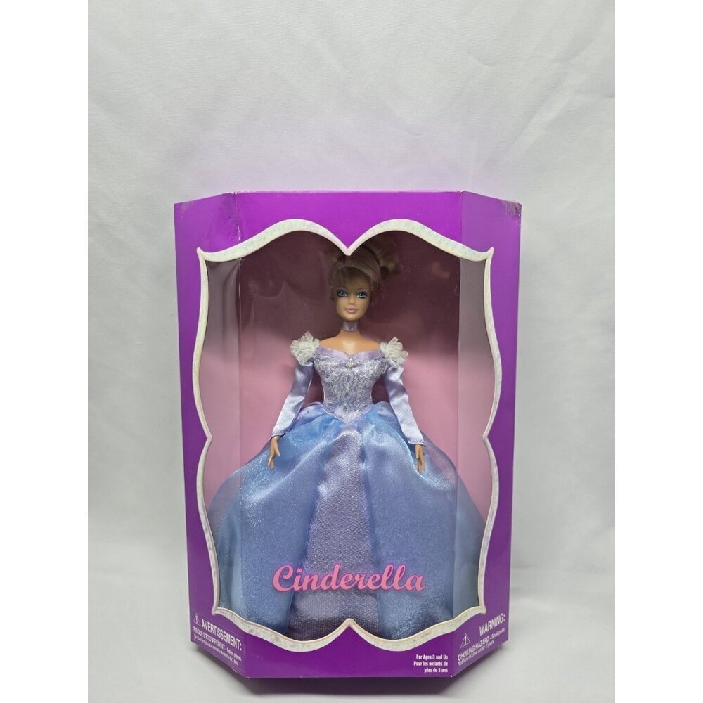 2001 Jakks Pacific Cinderella Doll 11 1/2" Fashion Doll- NEW IN BOX
